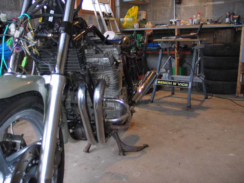 Exhausts are on