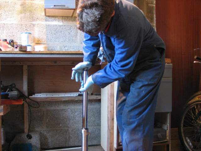 Replacing the top bolts